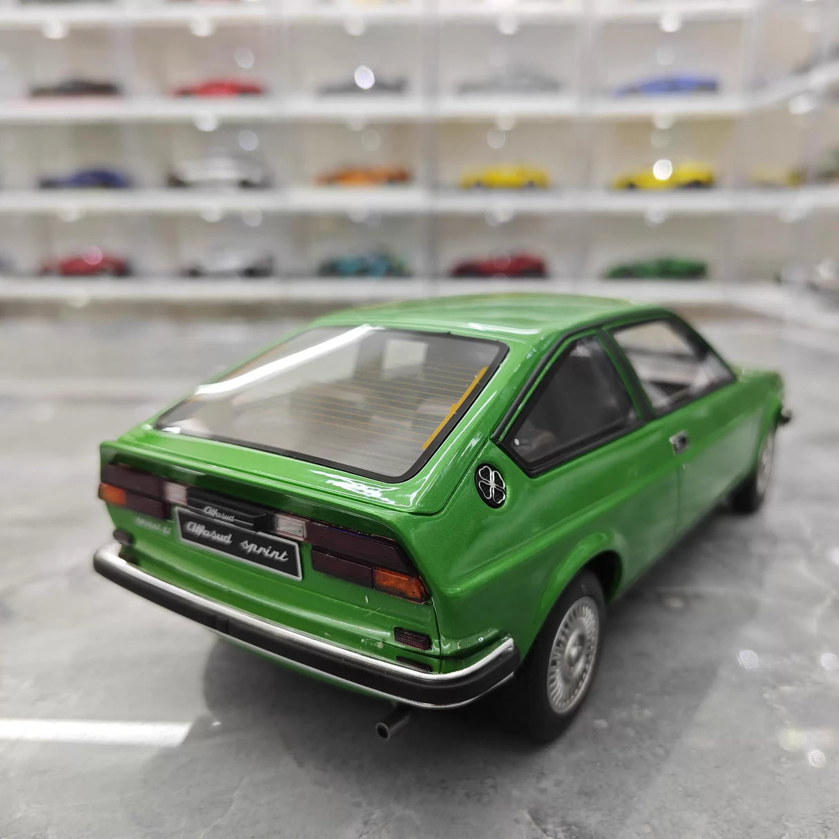 OTTO Alfa Romeo 1976 Alfasud Sprint Green 1:18 – Collectible Resin Model Resin