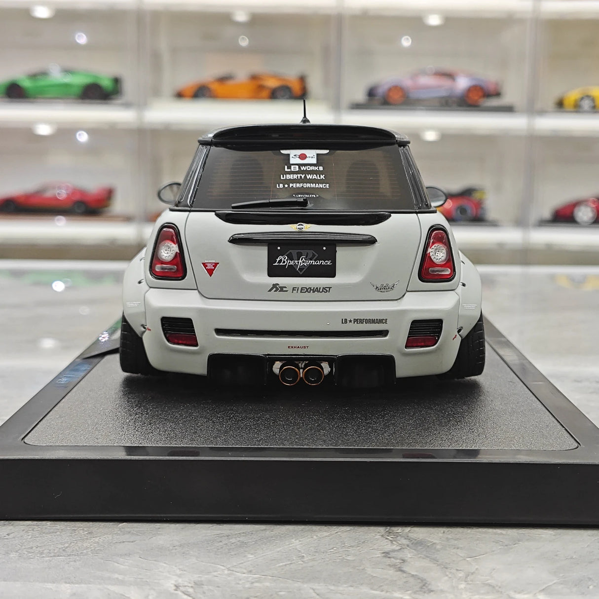 OTTO BMW Mini 2015 Cooper R56 LB-Works LB Nation Matte Grey 1:18 – 수집용 레진 모델 레진