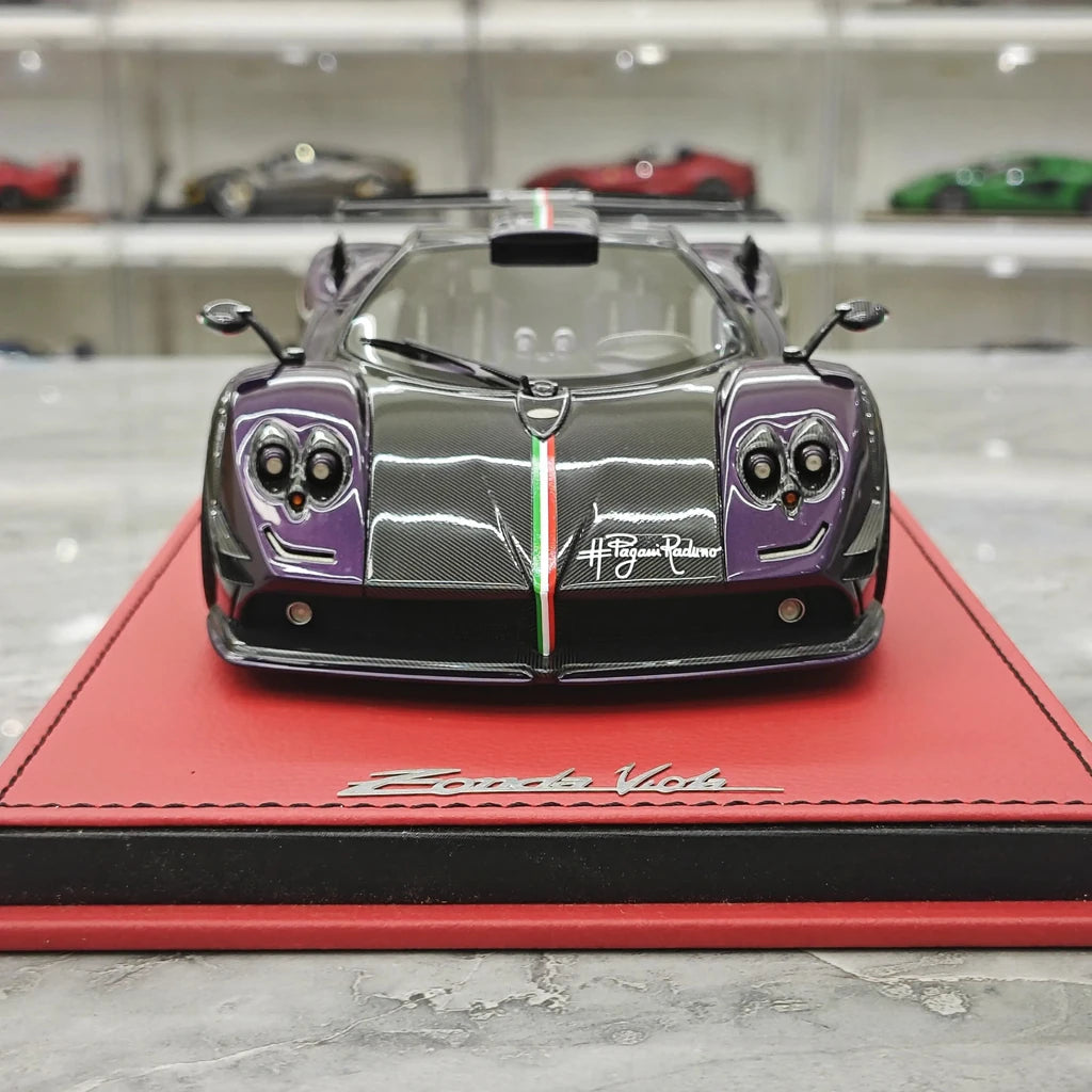 Peako Pagani 2017 Zonda 760 Fantasma Evo Purple 1:18 – Collectible Resin Model Resin