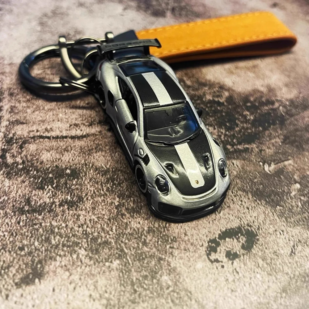 Porsche 911 GT3 RS Keychains 1:64 pienoismalli Keychain