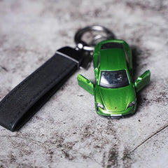Porsche Taycan Turbo S Keychains 1:64 モデルカー Keychain