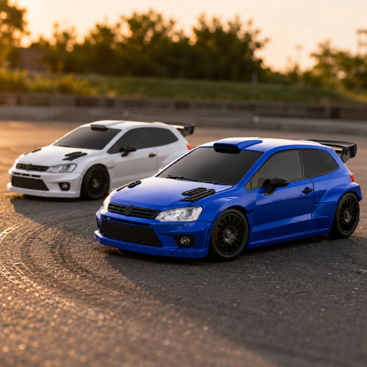 1:28 المقياس Volkswagen Polo R RC Car RC Car