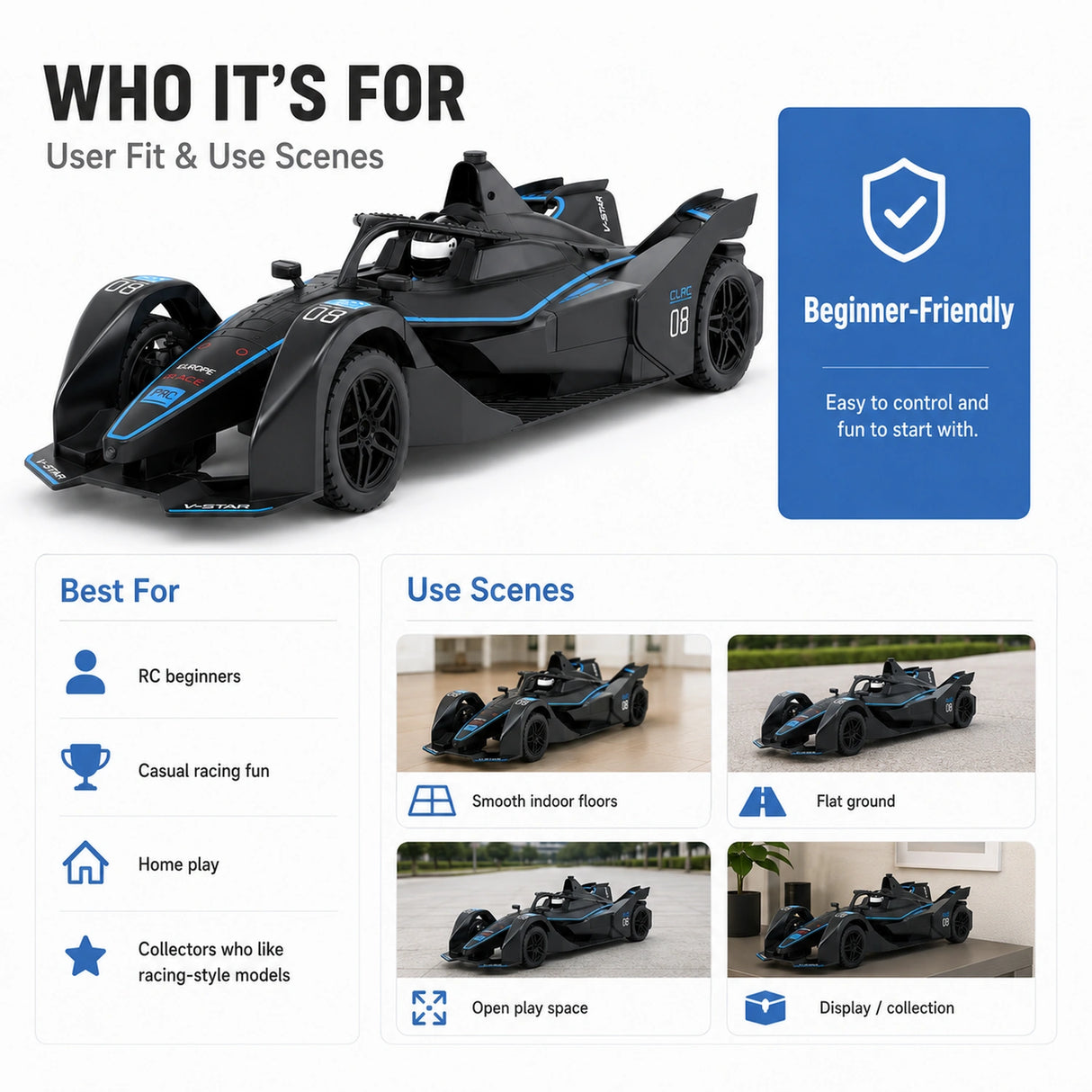 1:10 F1 Racing RTR RC Car RC Car