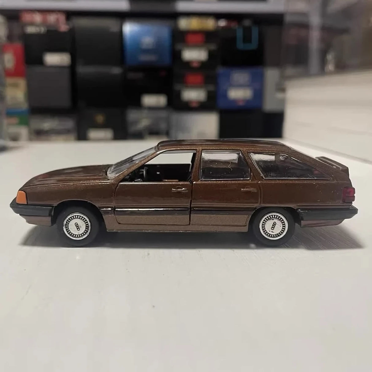 Schabak Audi 1982 100 Avant Quattro Brown 1:43 – Collectible Diecast Model Die-Cast