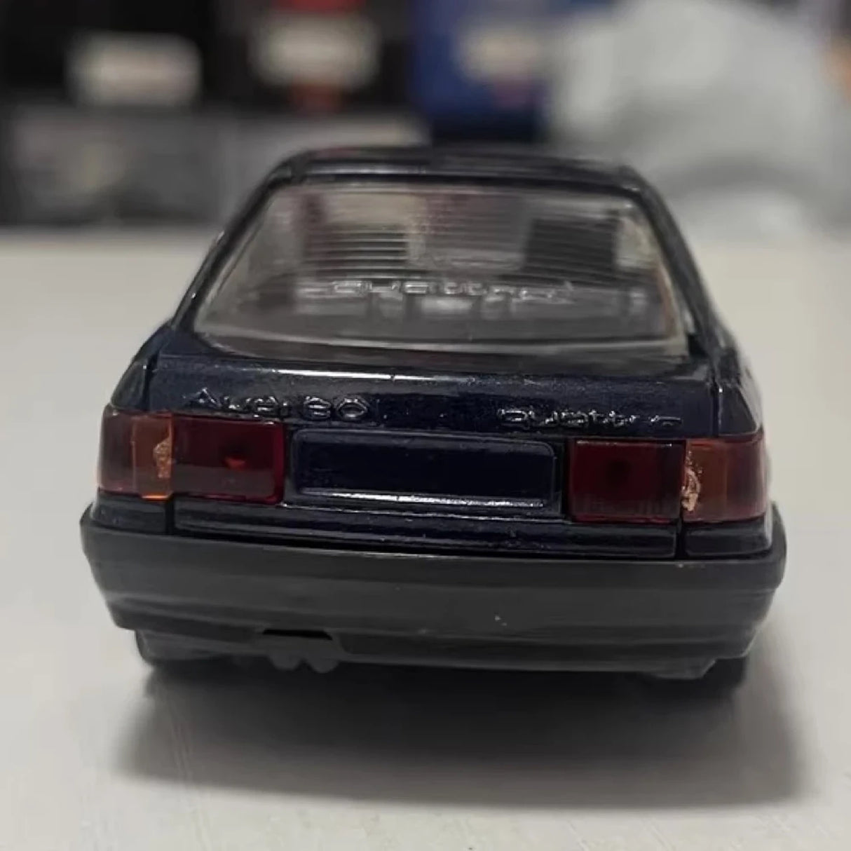 Schabak Audi 1987 80 Quattro Blue 1:43 – Collectible Diecast Model Die-Cast
