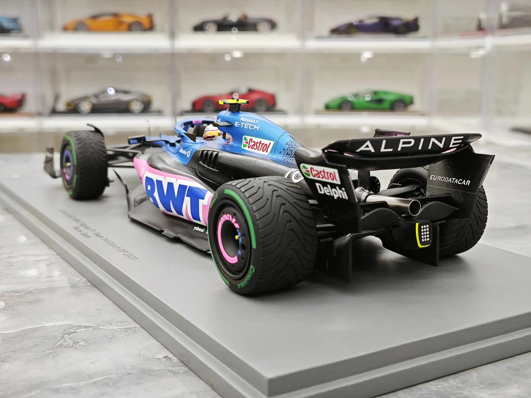 1:18 Alpine 2023 A523 #10 Dutch GP Pierre Gasly F1 Resin-Modell von Spark – Ansicht 5