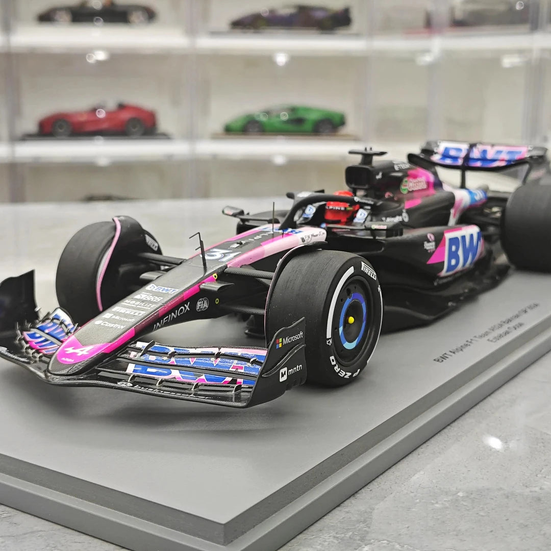 1:18 Alpine 2024 A524 #31 바레인 GP 에스테반 오콘 F1 Spark 제작 레진 모델 자동차 - 뷰 3