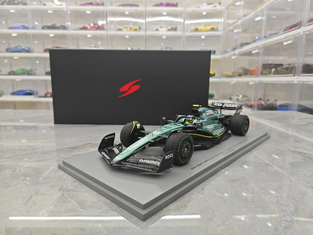 1:18 Aston Martin 2023 AMR23 #14 Monaco GP Fernando Alonso F1 model car by Spark - view 14