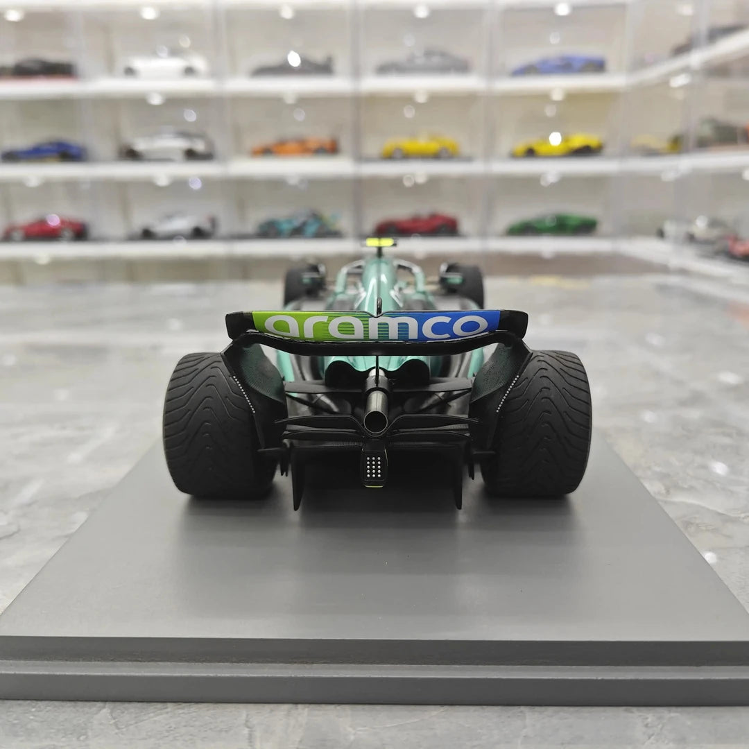 1:18 Aston Martin 2023 AMR23 #14 Monaco GP Fernando Alonso F1 model car by Spark - view 7