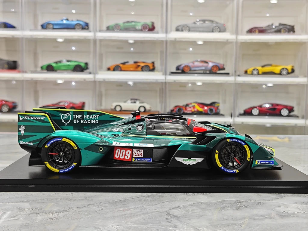 Aston Martin 2025 Valkyrie AMR-LMH #009 1:18 modello da collezione in resina di Spark - vedi 9