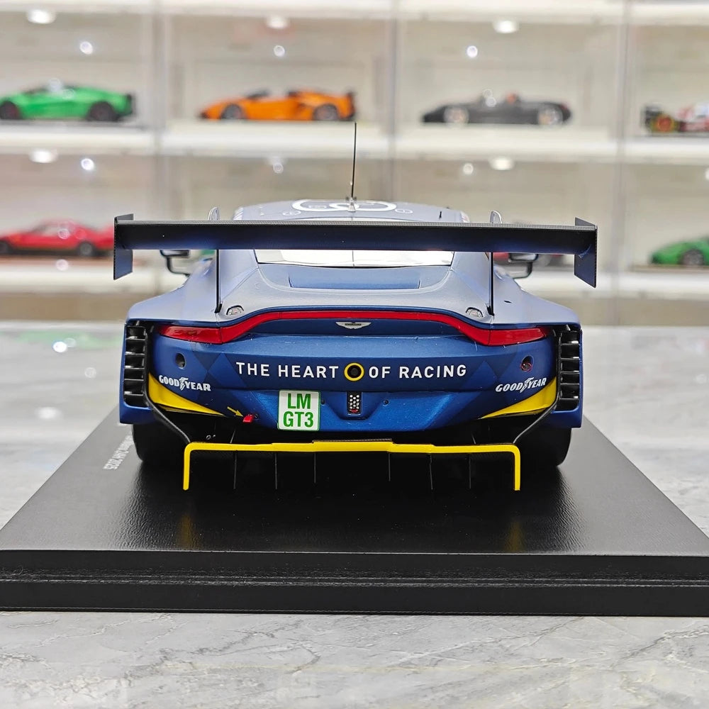 1:18 Aston Martin 2025 Vantage AMR LMGT3 #27 Le Mans model car by Spark - view 7
