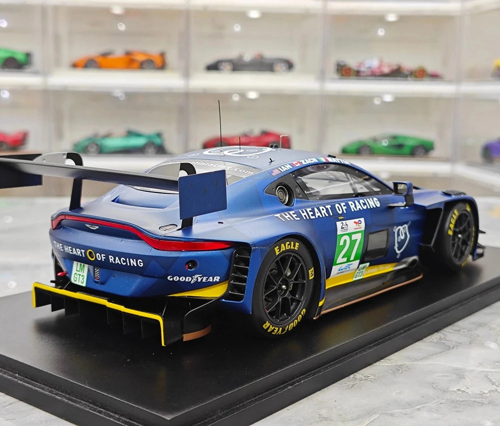 1:18 Aston Martin 2025 Vantage AMR LMGT3 #27 Le Mans model car by Spark - view 8