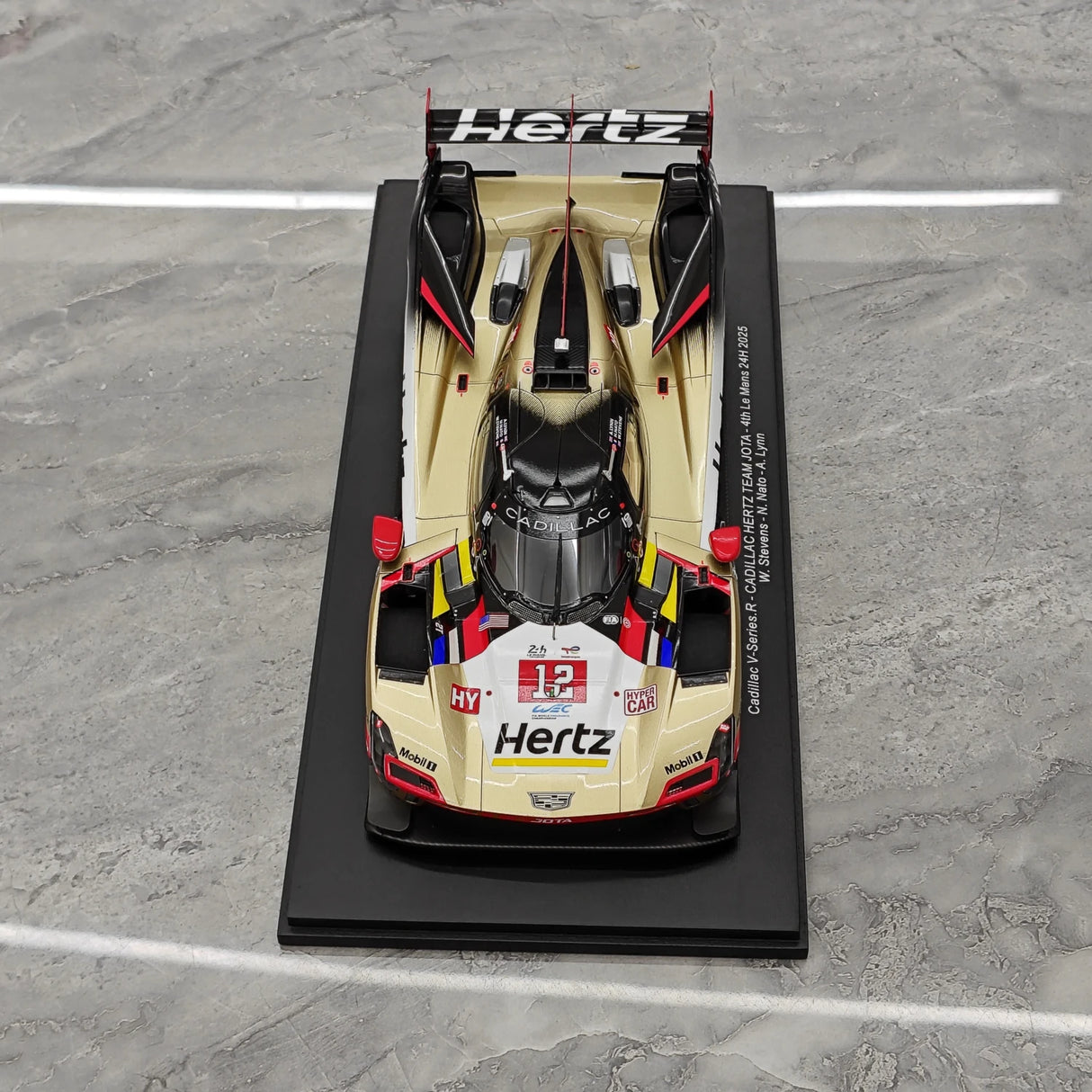 Cadillac 2025 V-Series.R #12 1:18 Le Mans resin collectible model by Spark - view 2
