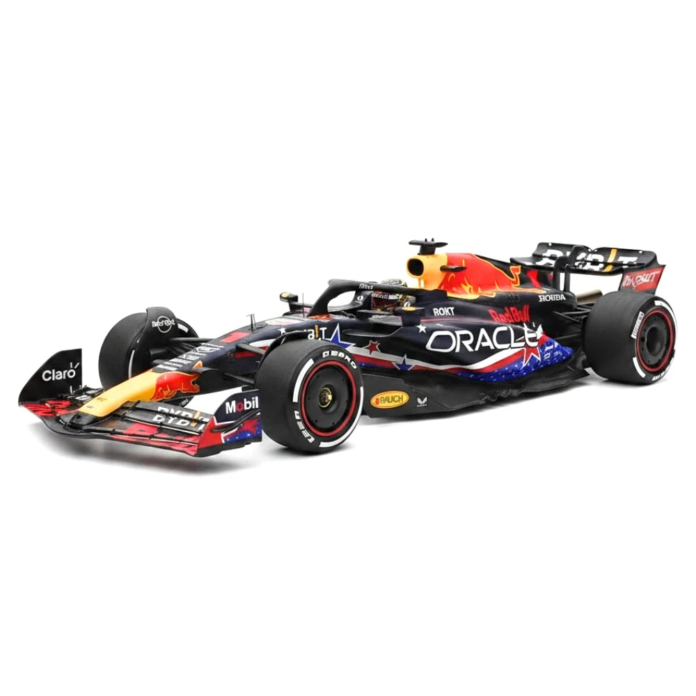 1:18 Rot Bull 2023 RB19 #1 United States GP Austin Modellauto by Spark - view 17