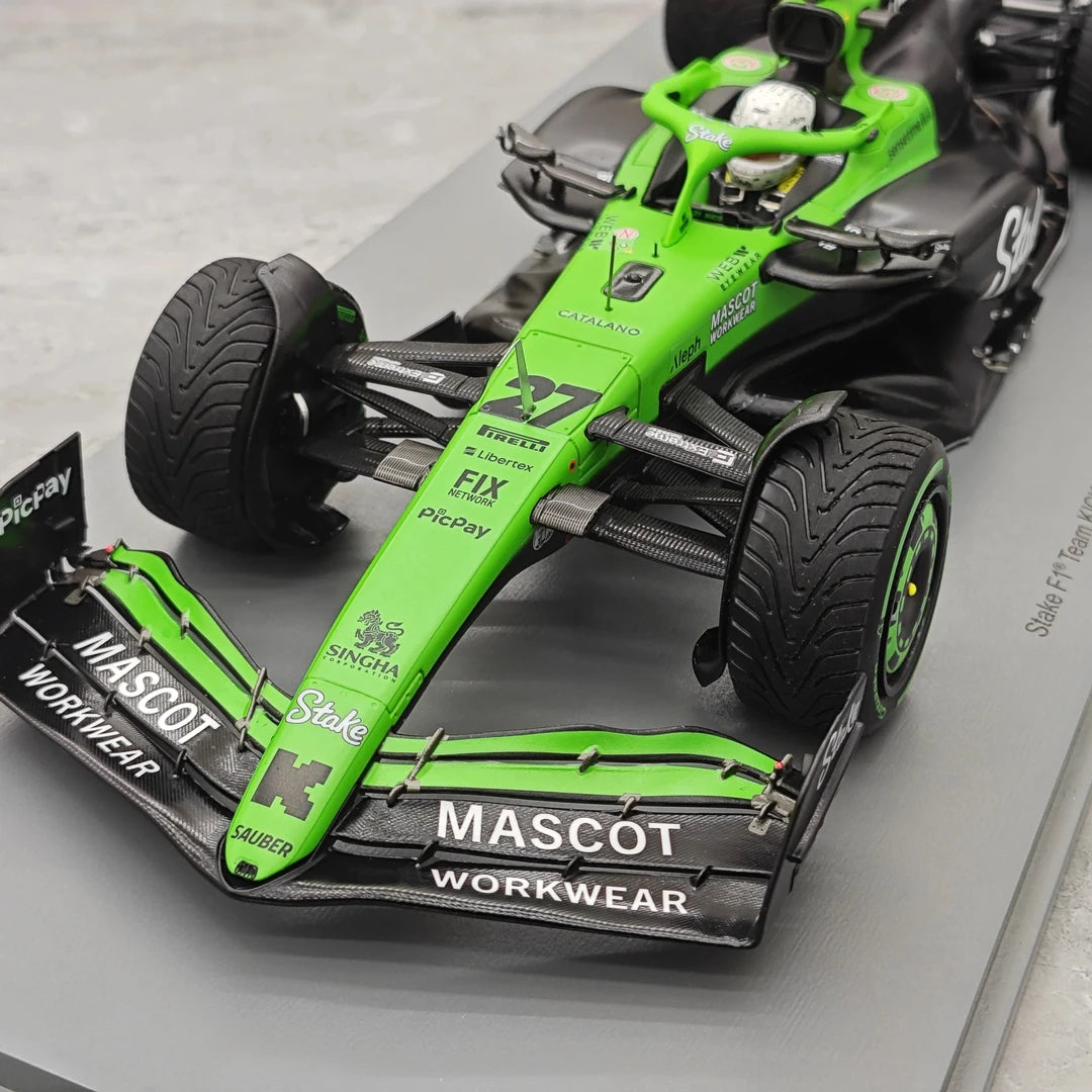 1:18 Sauber 2025 C45 #27 British GP Nico Hülkenberg F1 Resin-Modell von Spark – Ansicht 11