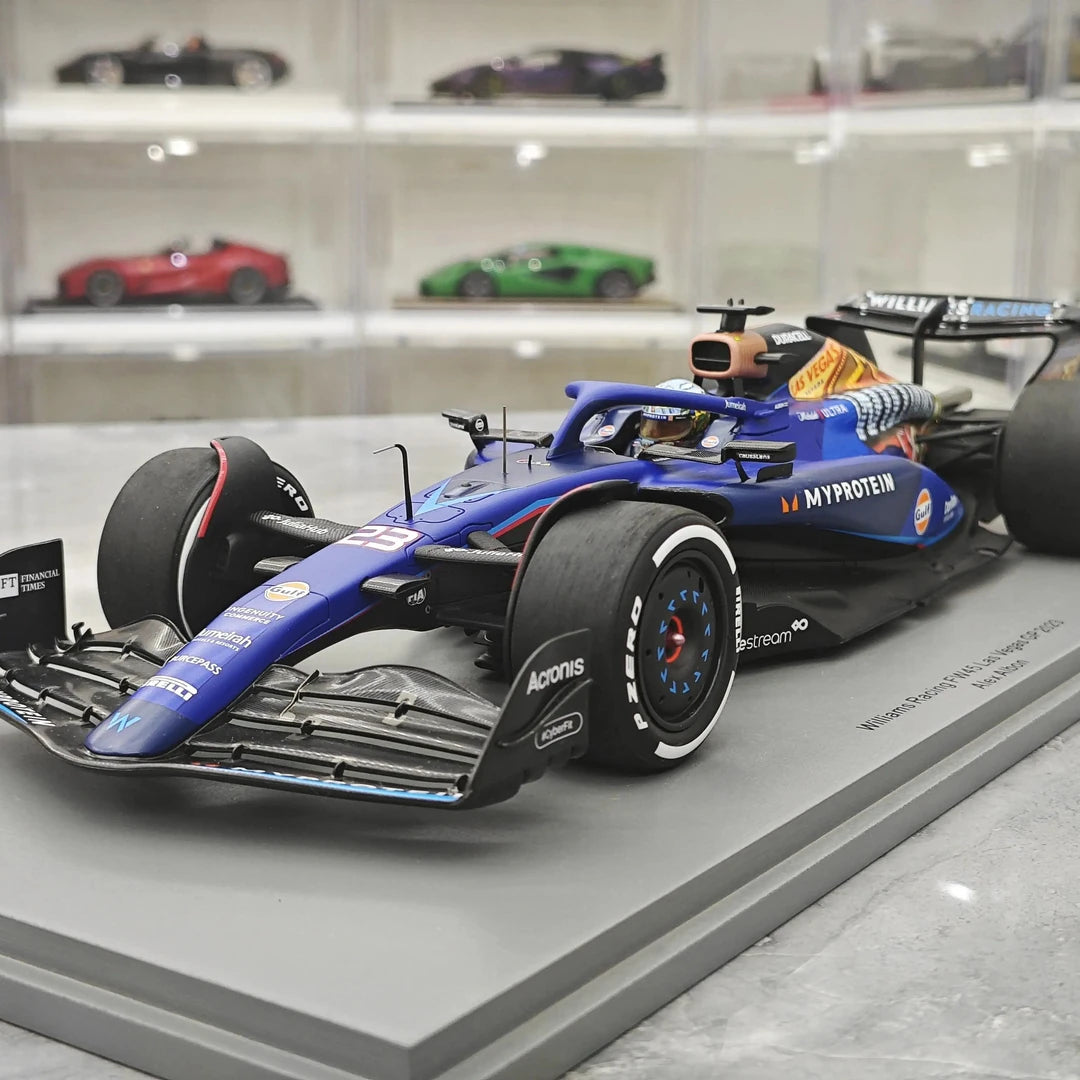 1:18 Williams 2023 FW45 #23 Las Vegas GP Alex Albon F1 Resin-Modell von Spark – Ansicht 3