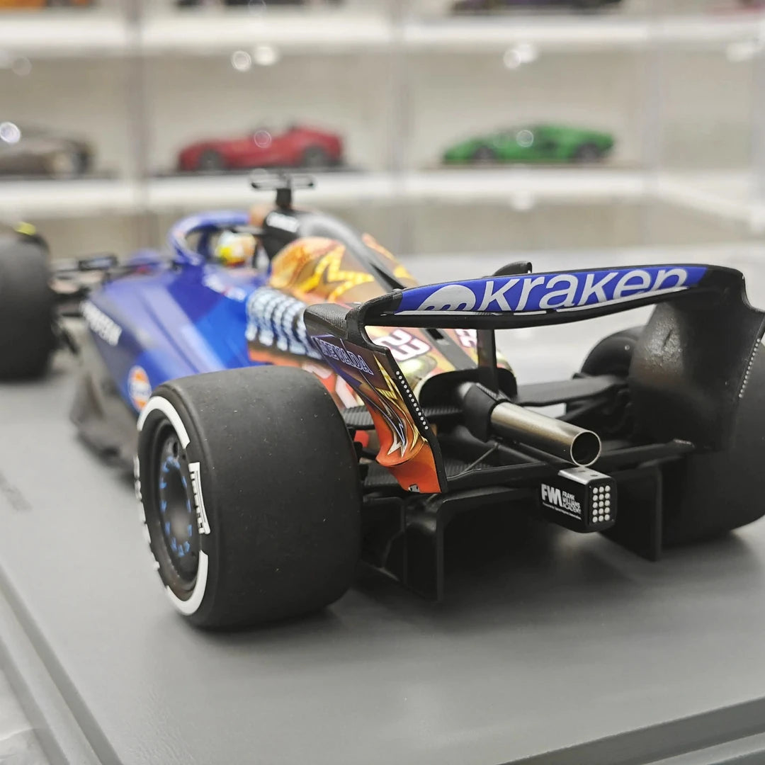 1:18 Williams 2023 FW45 #23 Las Vegas GP Alex Albon F1 Resin-Modell von Spark – Ansicht 6