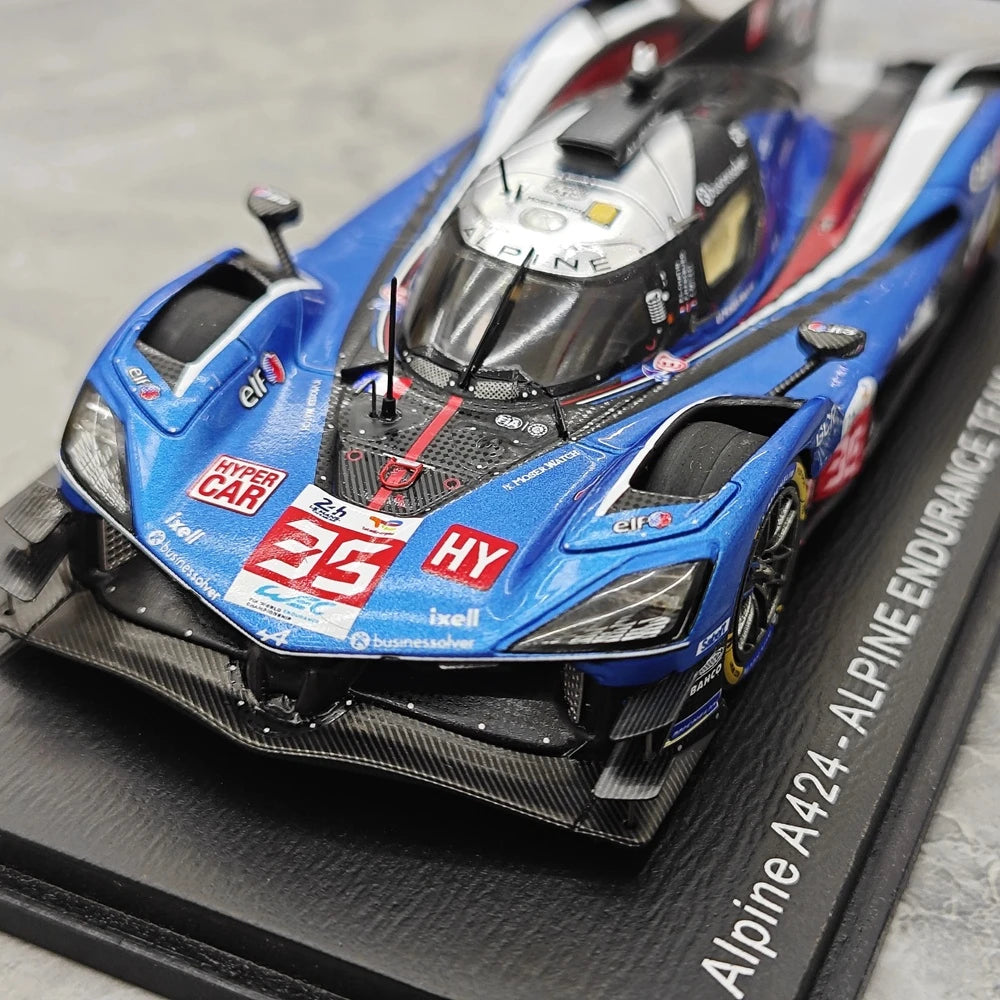 1:43 Alpine 2025 A424 #35 Le Mans model car by Spark - view 11