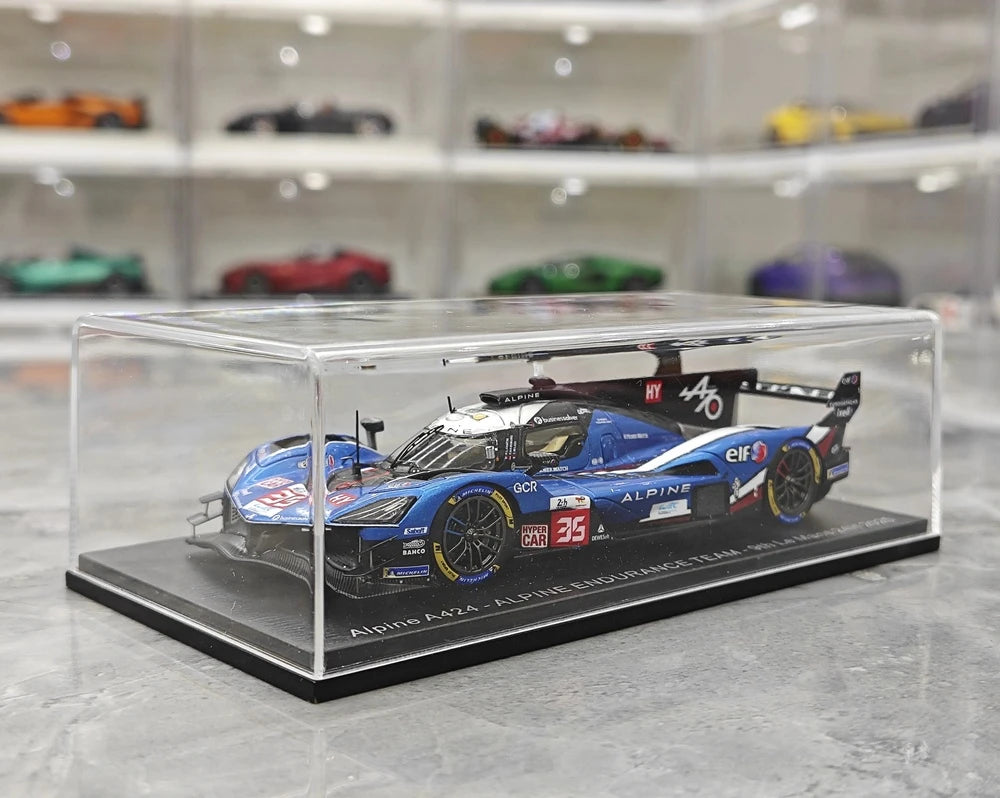 1:43 Alpine 2025 A424 #35 Le Mans model car by Spark - view 12