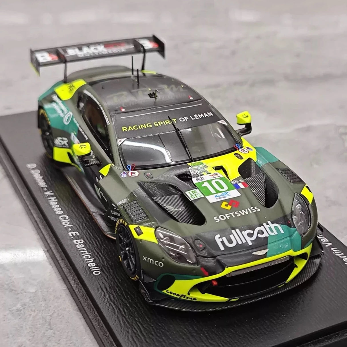 Aston Martin 2025 Vantage AMR LMGT3 #27 1:43 resin collectible model by Spark - view 10