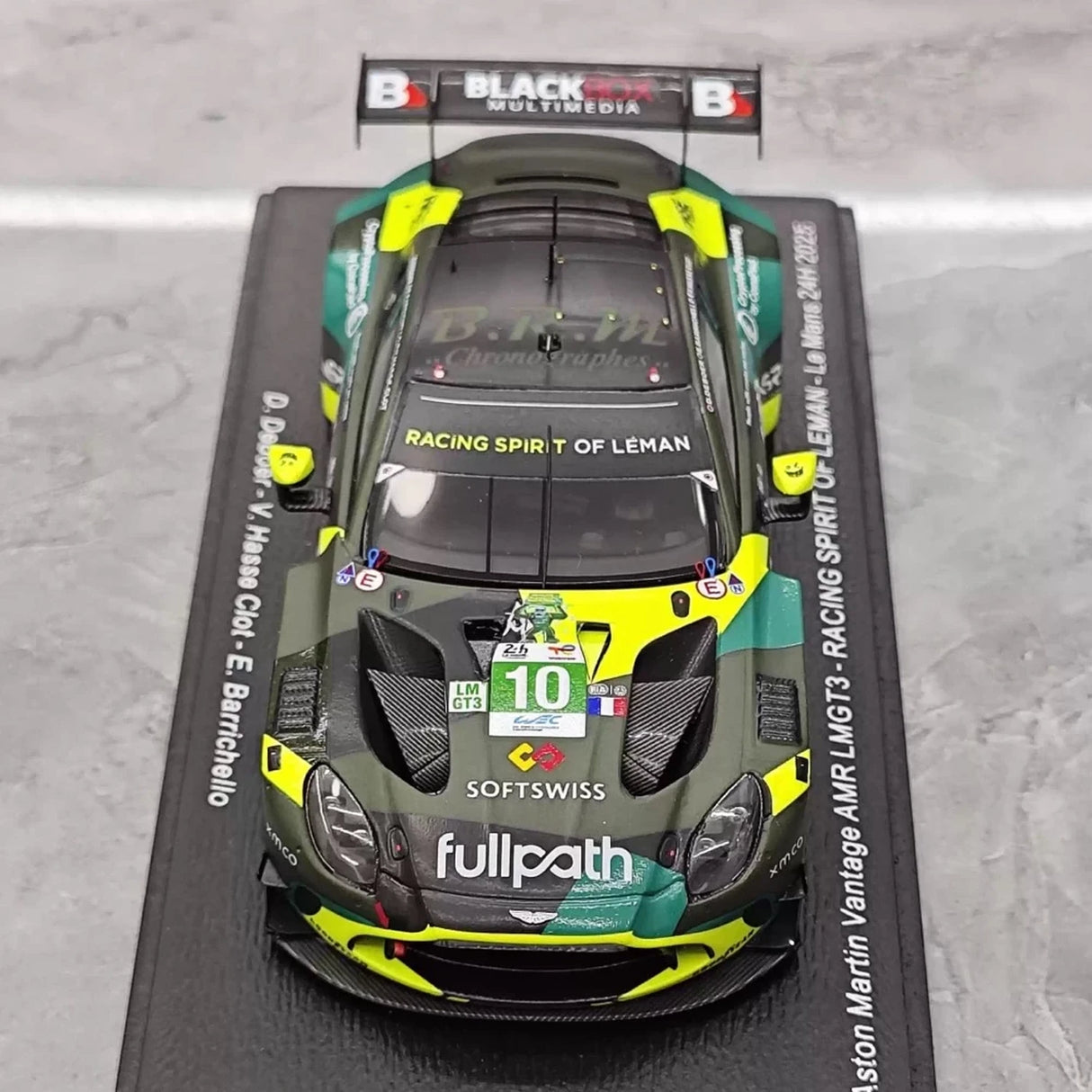 Aston Martin 2025 Vantage AMR LMGT3 #27 1:43 resin collectible model by Spark - view 2