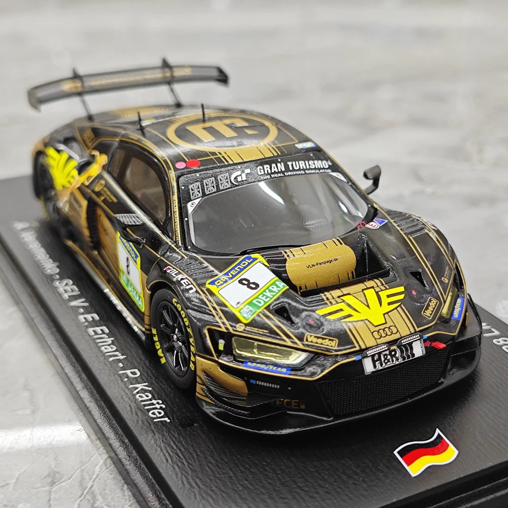 1:43 Audi 2025 R8 LMS GT3 EVO II #8 24h Nurburgring model car by Spark - view 10