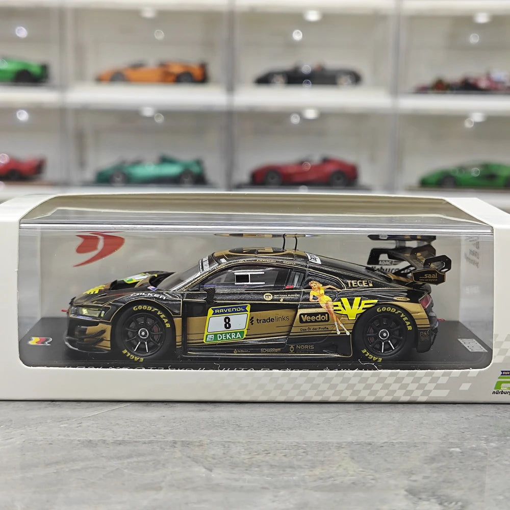 1:43 Audi 2025 R8 LMS GT3 EVO II #8 24h Nurburgring model car by Spark - view 13