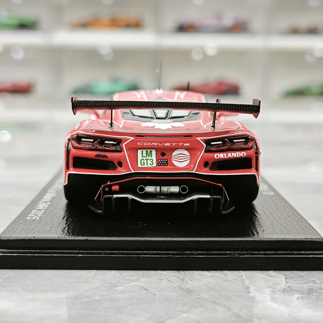 1:43 Chevrolet 2025 Corvette Z06 GT3.R #13 AWA Racing 24h Le Mans model car by Spark - view 7