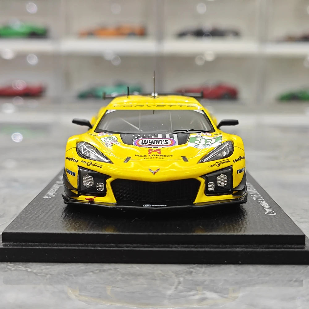 1:43 Chevrolet 2025 Corvette Z06 GT3.R #33 24h Le Mans model car by Spark - view 1