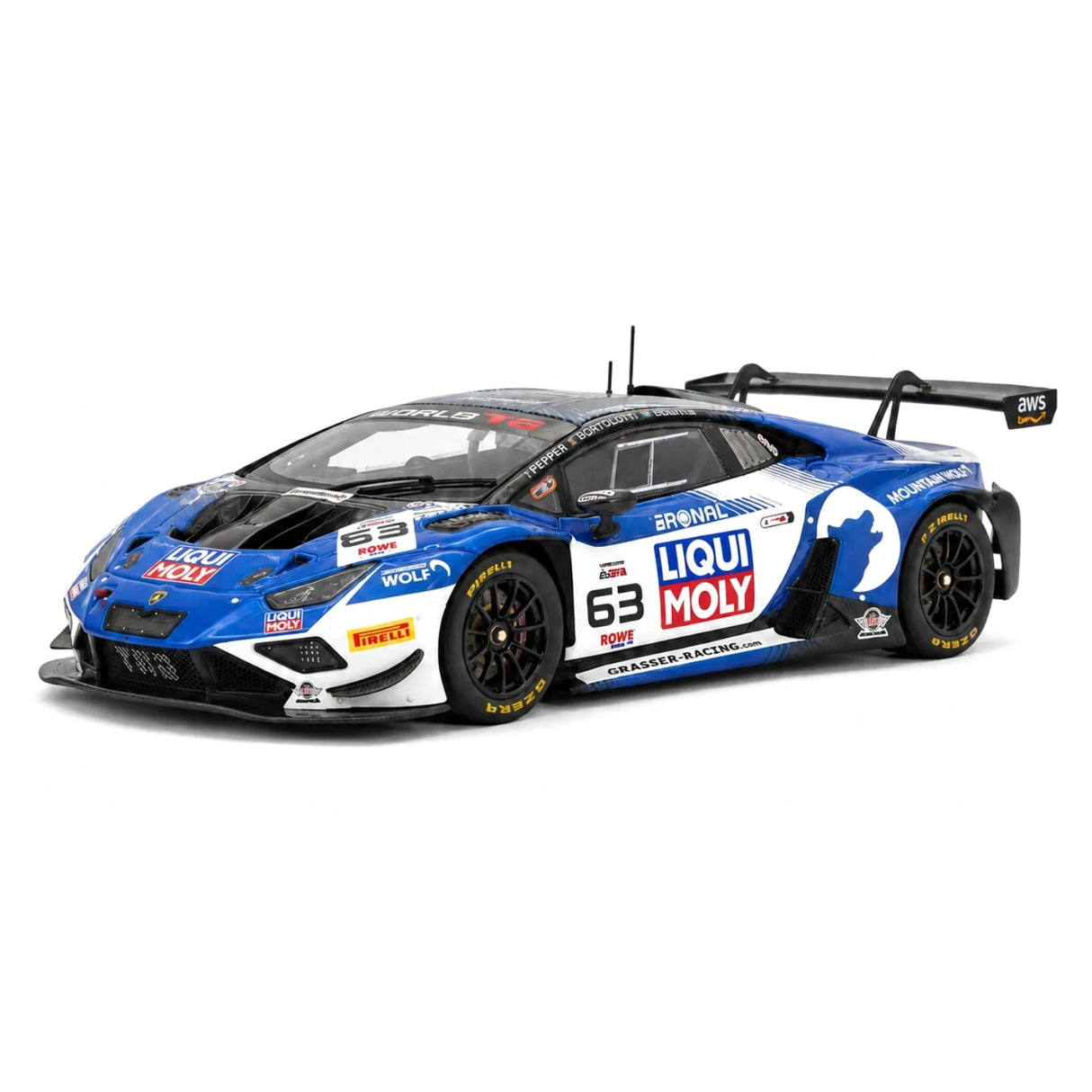 Lamborghini 2025 Huracan GT3 EVO 2台GRT グラッサー・レーシング・チーム #63 1:43Spark製レジンコレクターモデル - 15ページ閲覧