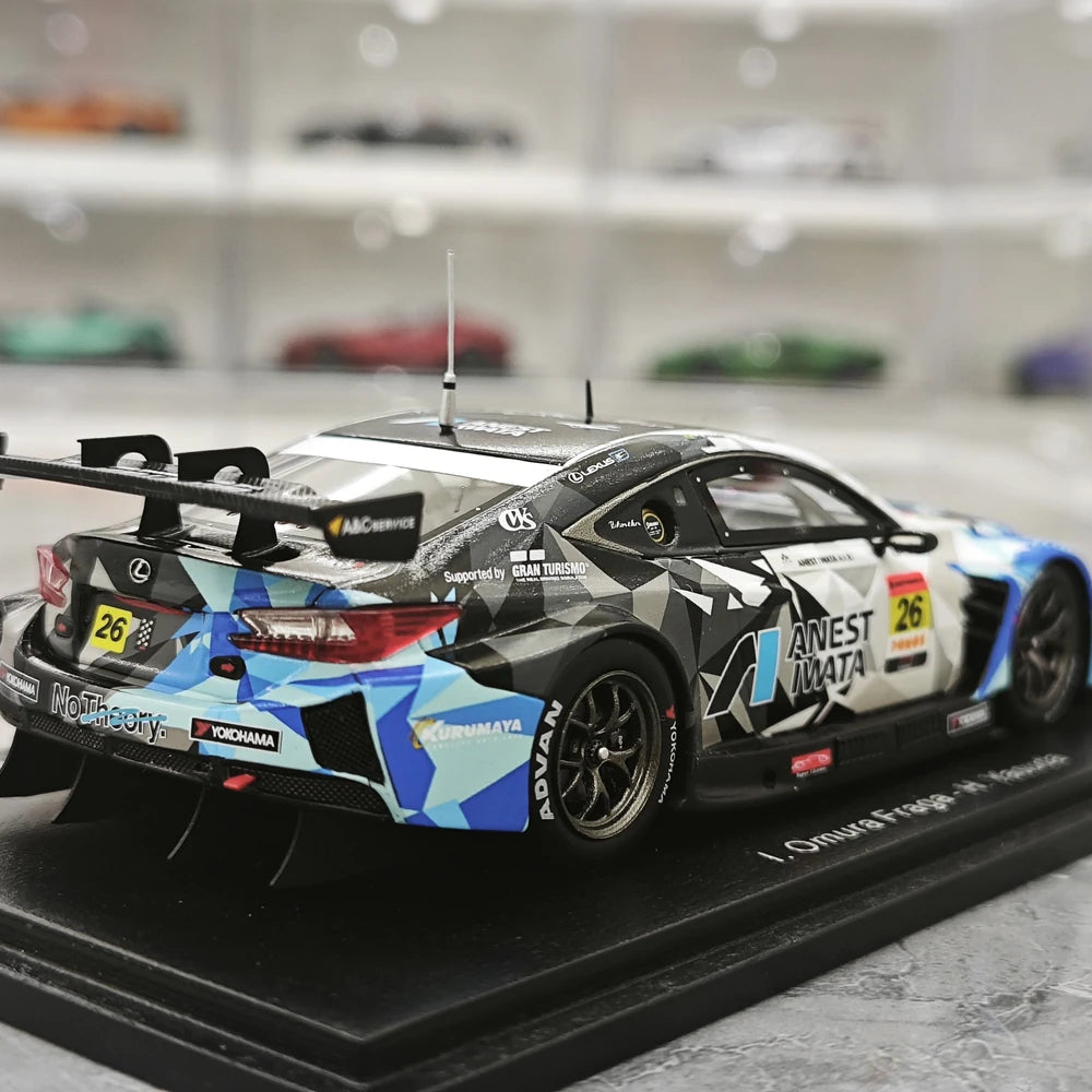 1:43 Lexus 2025 RC F GT3 ANEST IWATA Racing #26 GT300 Super GT model car by Spark - view 8