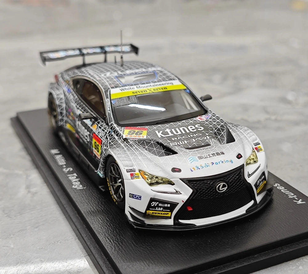 1:43 Lexus 2025 RC F GT3 K-tunes Racing #96 GT300 Super GT model car by Spark - view 10