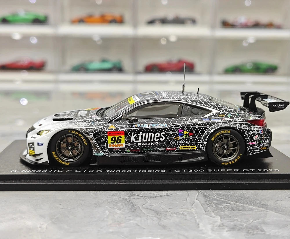 1:43 Lexus 2025 RC F GT3 K-tunes Racing #96 GT300 Super GT model car by Spark - view 5
