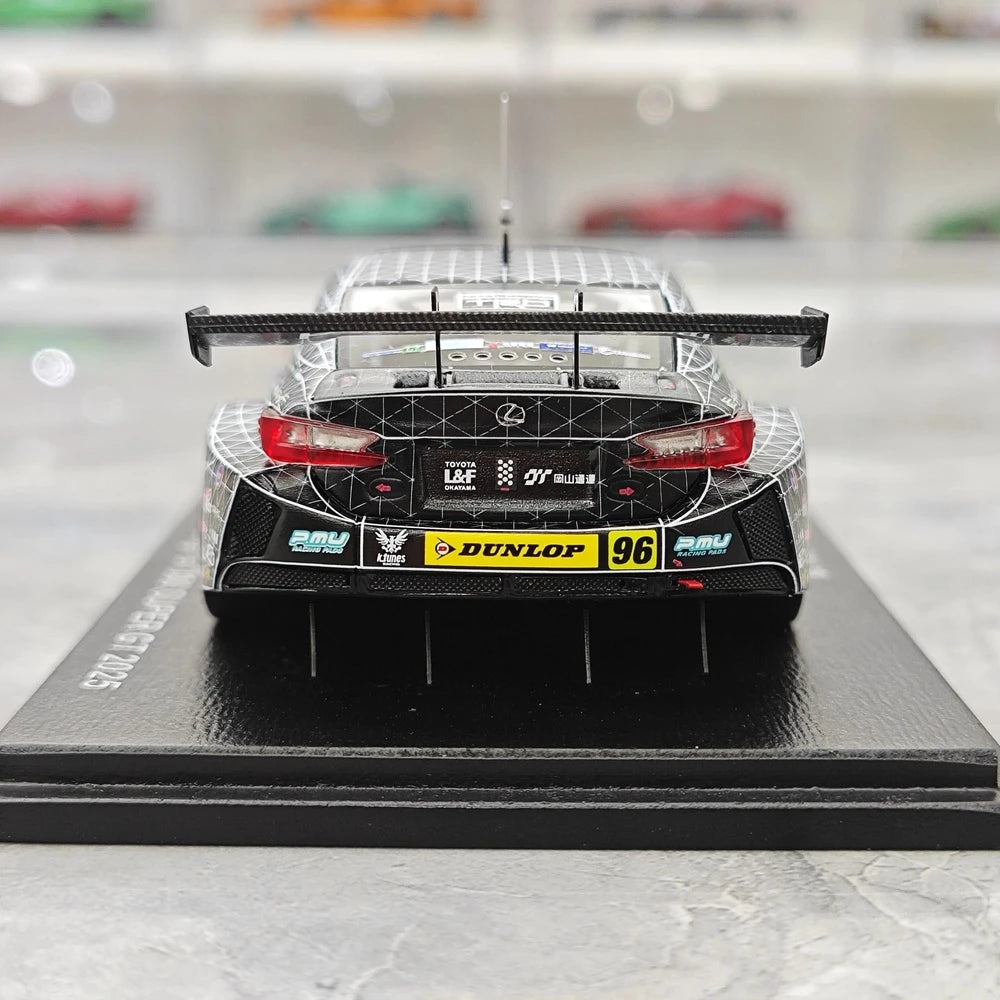 1:43 Lexus 2025 RC F GT3 K-tunes Racing #96 GT300 Super GT model car by Spark - view 7
