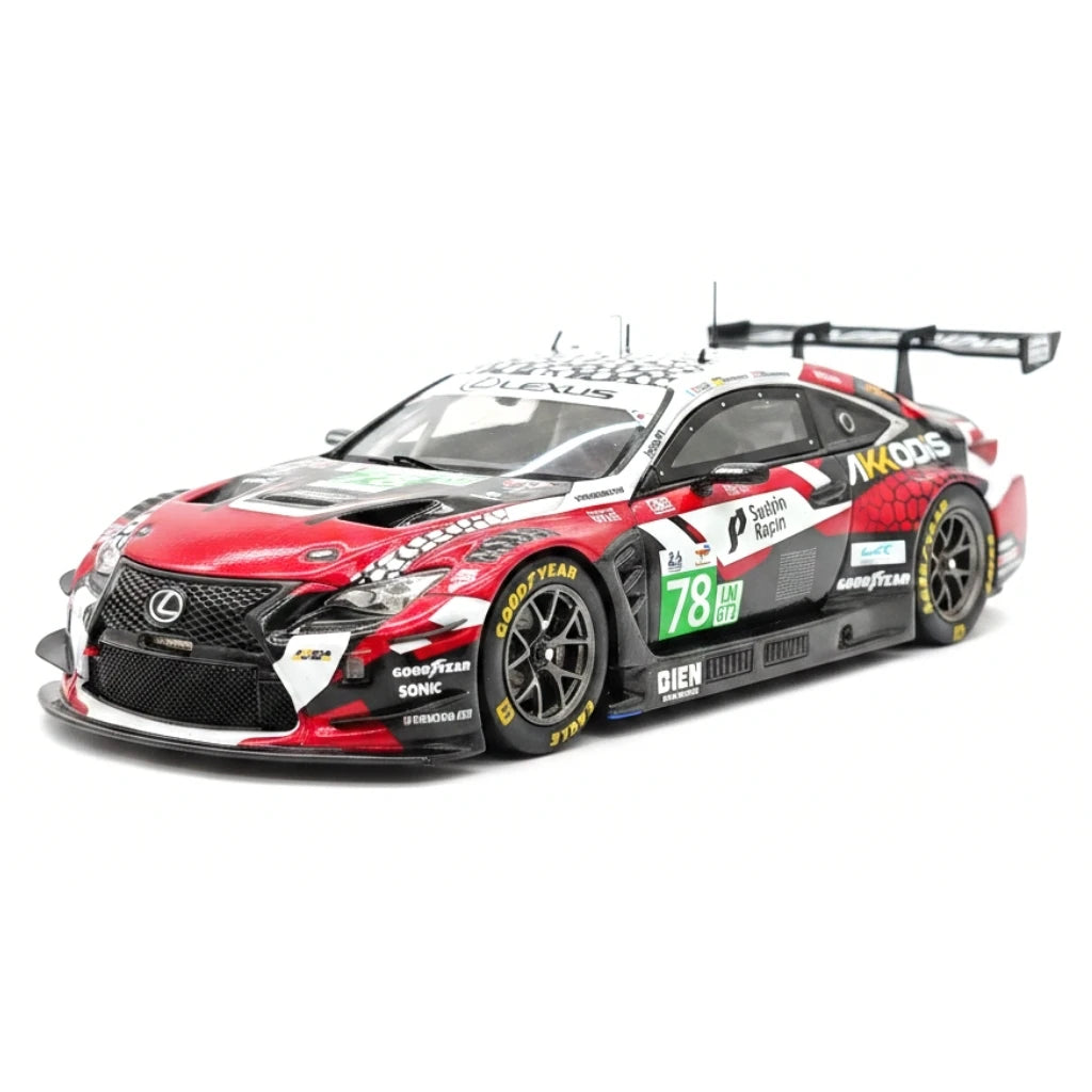 Lexus 2025 RC F LMGT3 #78 1:43 modèle de collection en résine 24h Le Mans par Spark - vue 15