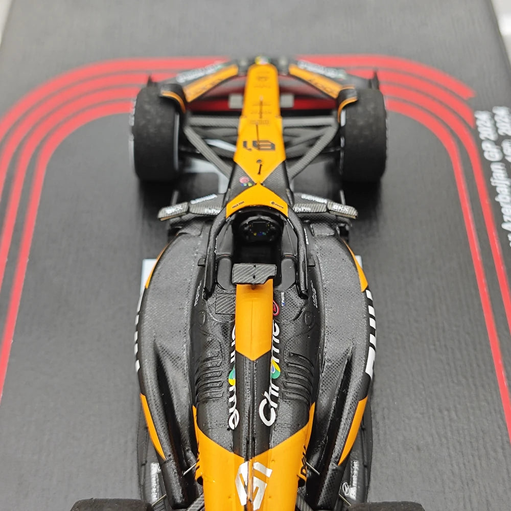 1:43 McLaren 2024 MCL38 #81 Azerbaijan GP model car by Spark - view 12