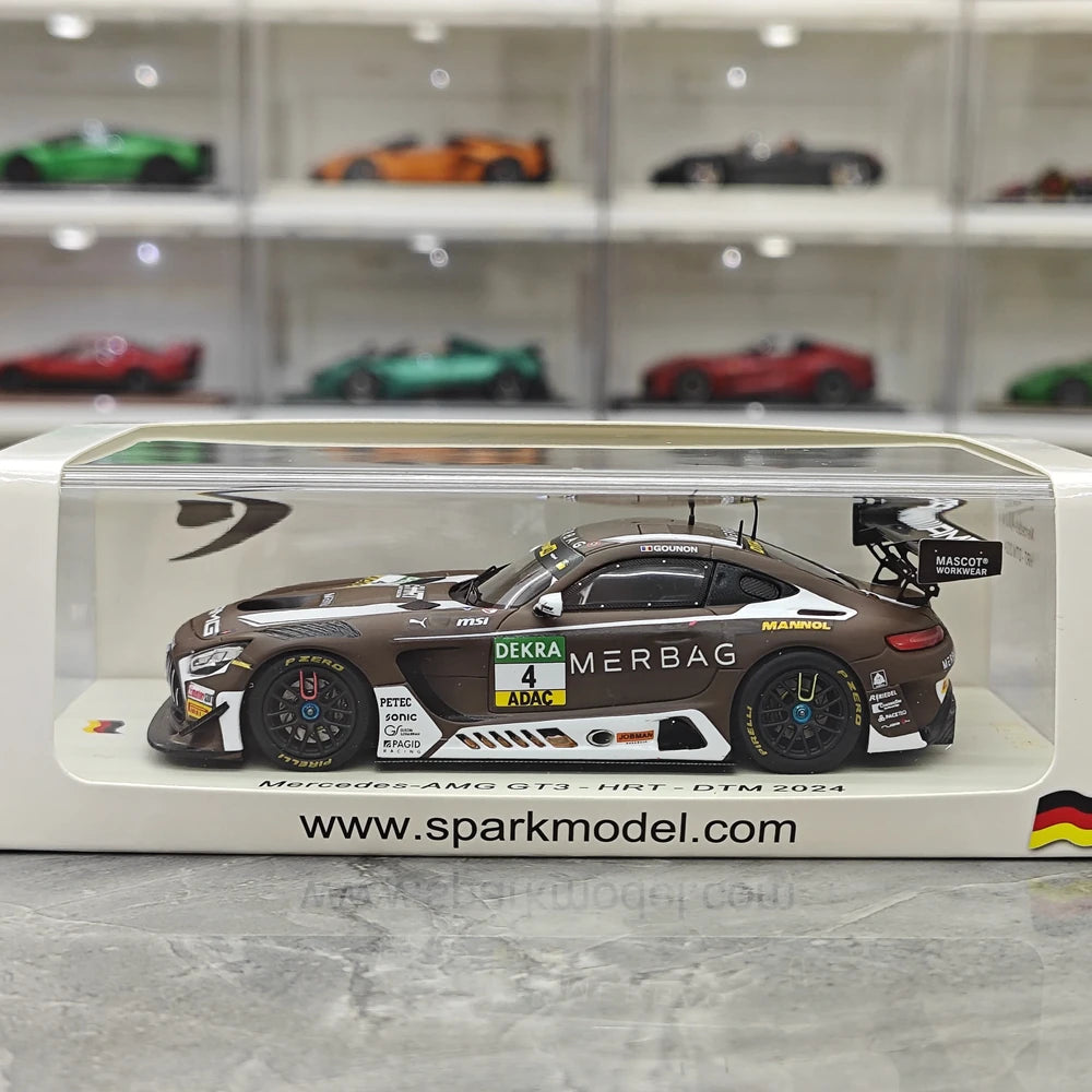 1:43 Mercedes-AMG 2024 AMG GT3 #4 DTM model car by Spark - view 13