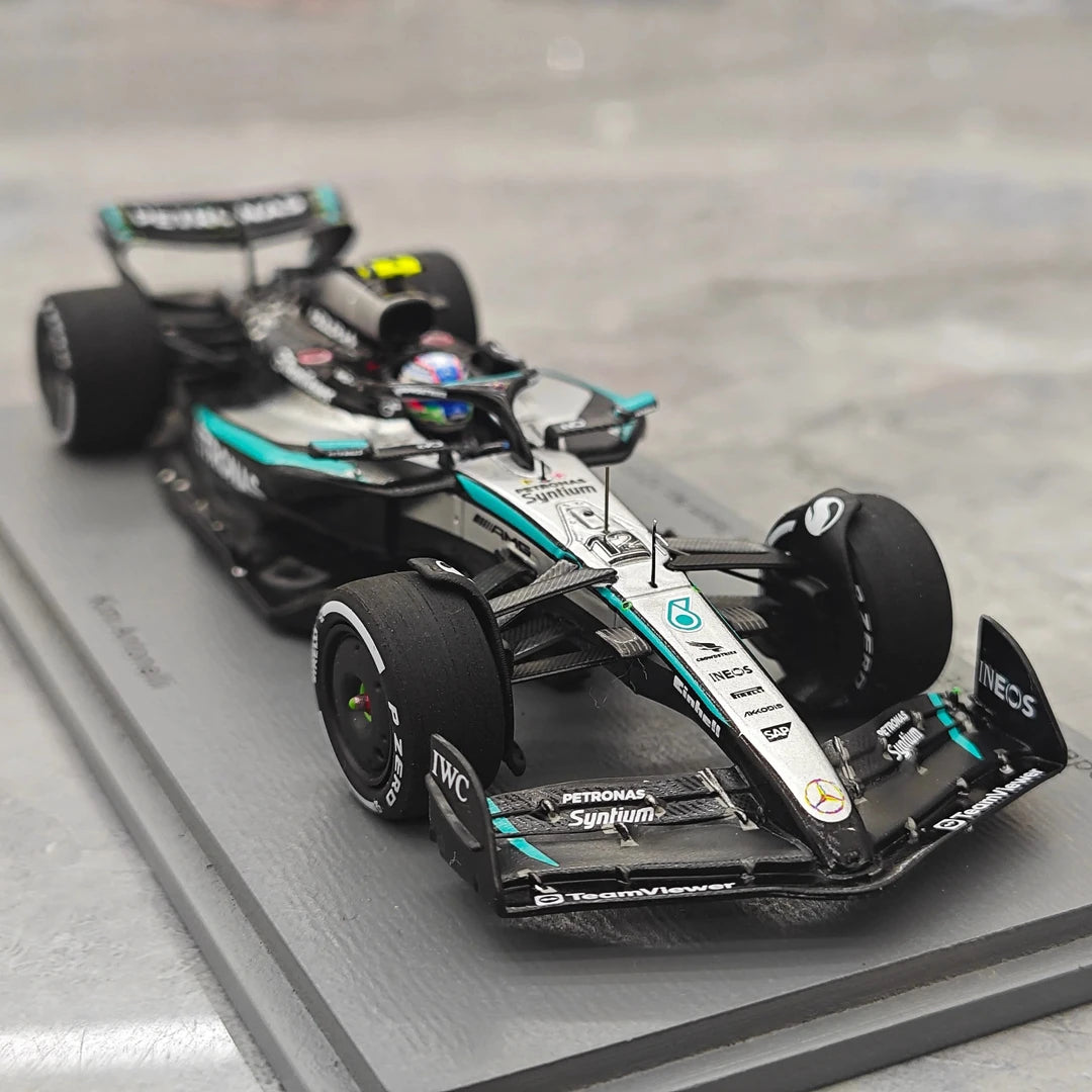 1:43 Mercedes-AMG 2025 F1 W16 #12 Canadian GP Andrea Kimi Antonelli F1 model car by Spark - view 10