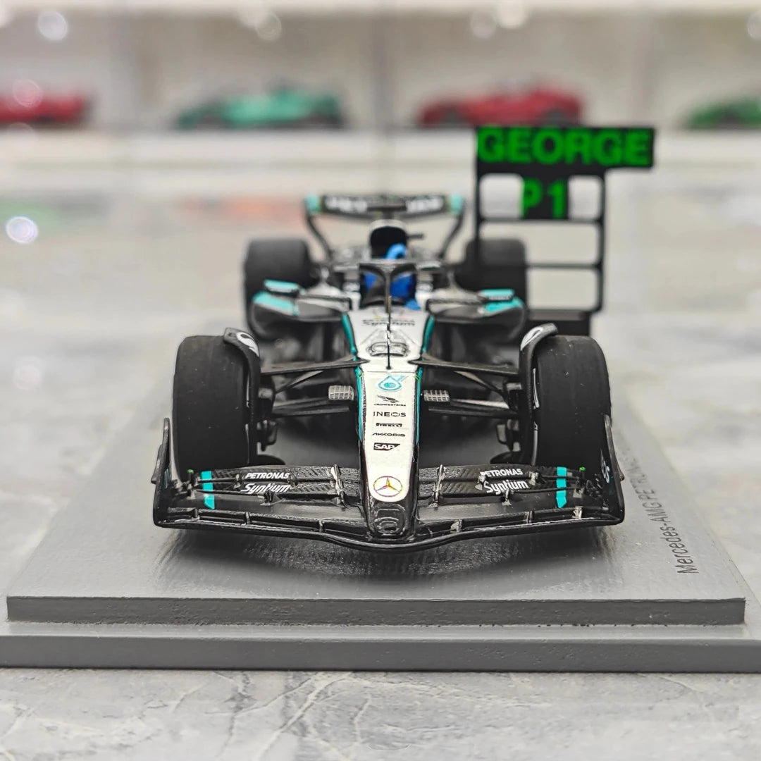 1:43 Mercedes-AMG 2025 F1 W16 #63 Canadian GP George Russell F1 model car by Spark - view 1