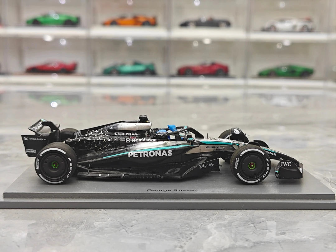 1:43 Mercedes-AMG 2025 F1 W16 #63 Canadian GP George Russell F1 model car by Spark - view 9