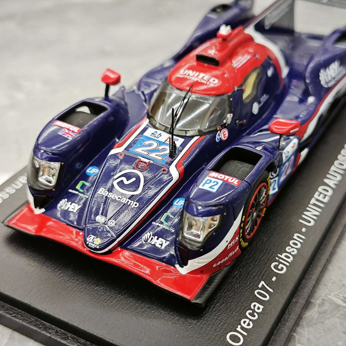 1:43 Oreca 2025 07-Gibson #22 Le Mans model car by Spark - view 11