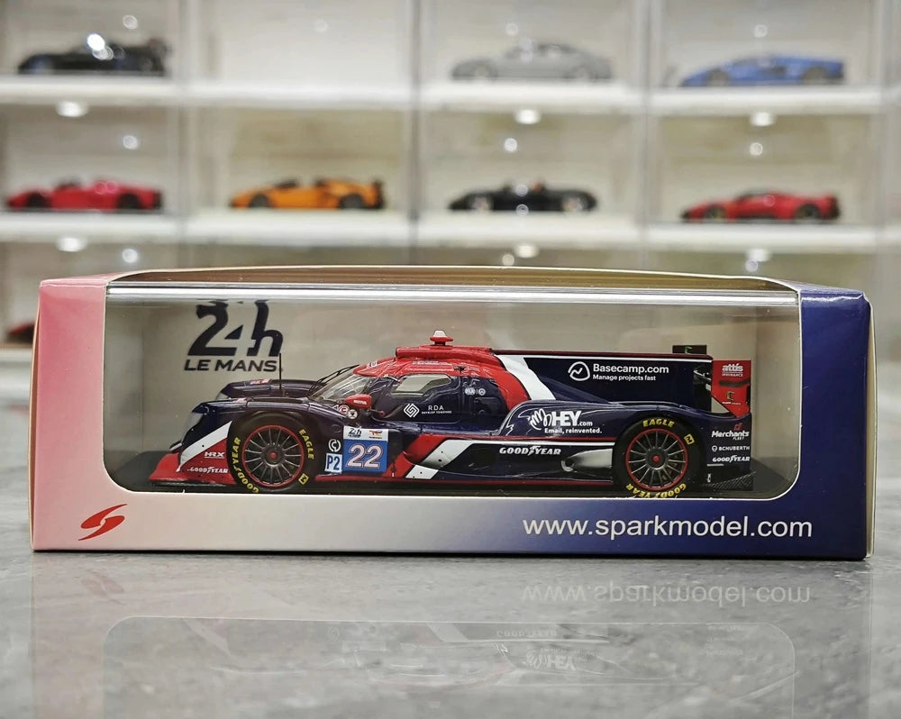 1:43 Oreca 2025 07-Gibson #22 Le Mans model car by Spark - view 14