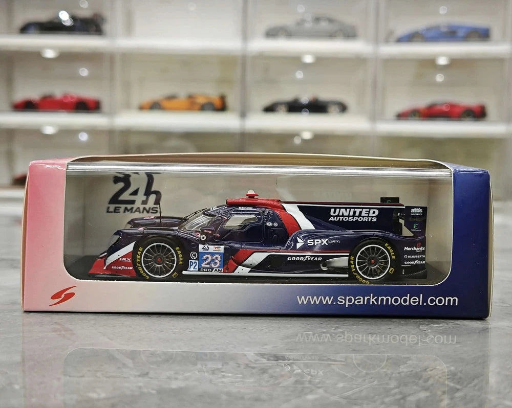 1:43 Oreca 2025 07-Gibson #23 Le Mans model car by Spark - view 14