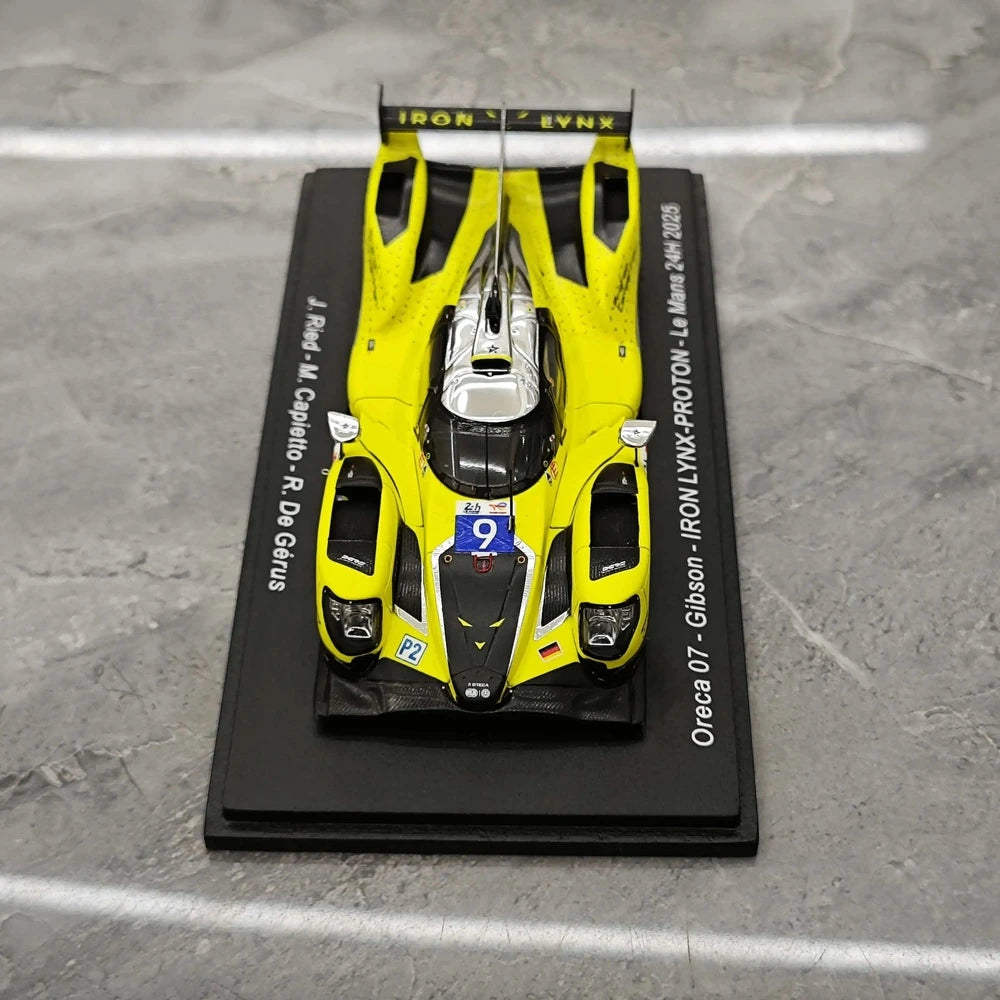 1:43 Oreca 2025 07-Gibson #9 Le Mans model car by Spark - view 2