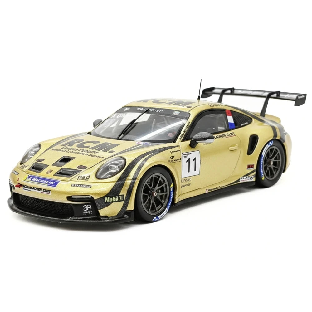 1:43 Porsche 2024 911 GT3 Cup #11 Porsche Carrera Cup Le Mans model car by Spark - view 14