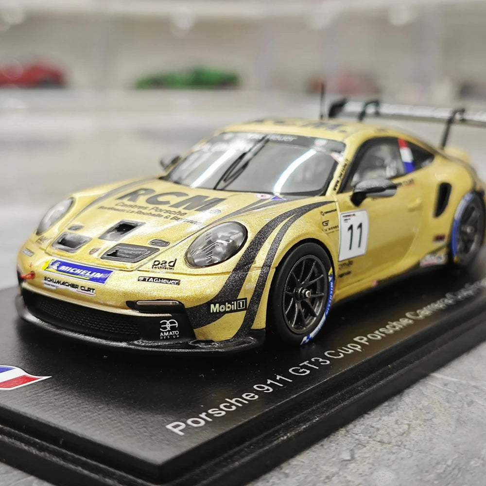1:43 Porsche 2024 911 GT3 Cup #11 Porsche Carrera Cup Le Mans model car by Spark - view 3