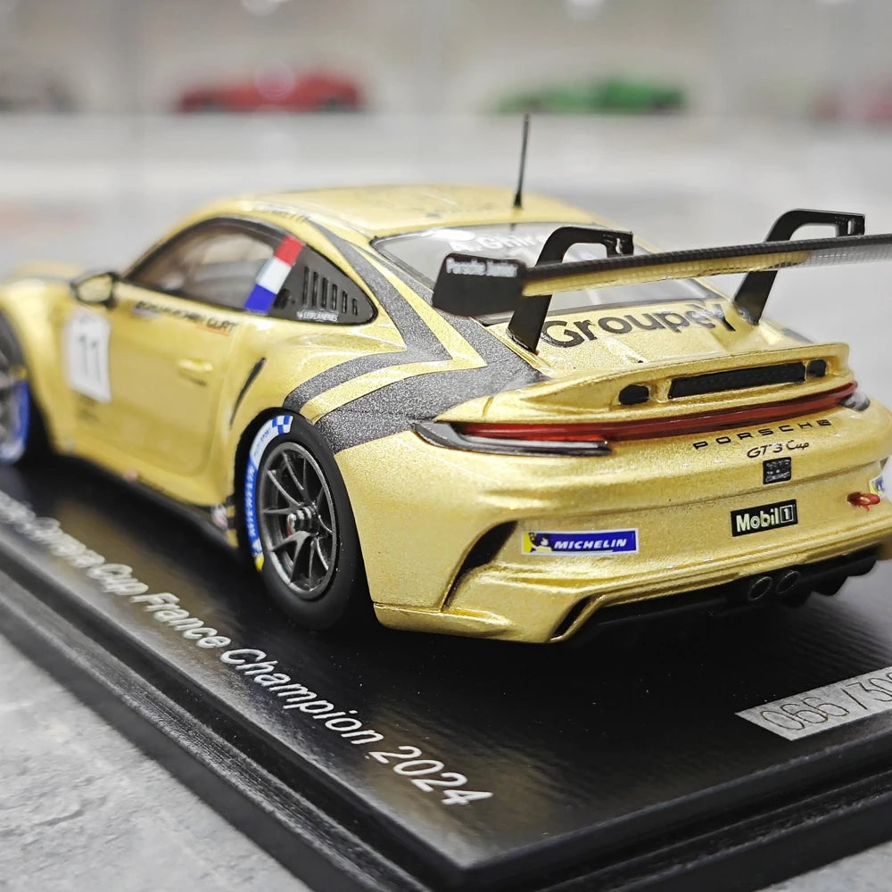 1:43 Porsche 2024 911 GT3 Cup #11 Porsche Carrera Cup Le Mans model car by Spark - view 6