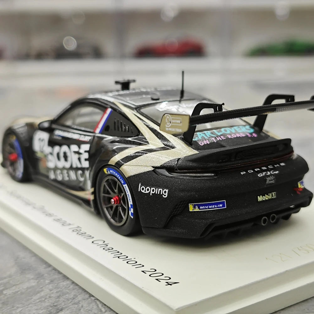 1:43 Porsche 2024 911 GT3 Cup Larry ten Voorde #12 Porsche Supercup Champion model car by Spark - view 6