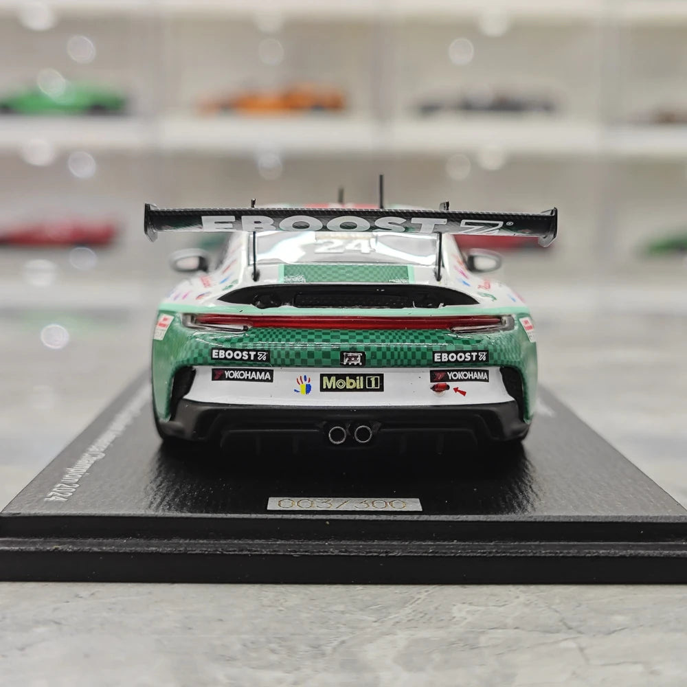 1:43 Porsche 2024 911 GT3 Cup #24 Porsche Carrera Cup Le Mans model car by Spark - view 7