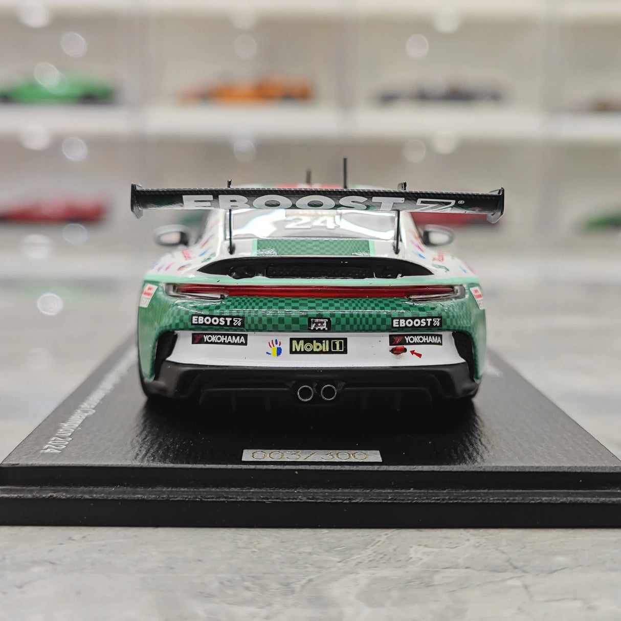 1:43 Porsche 2024 911 GT3 Cup #24 Porsche Carrera Cup Le Mans model car by Spark - view 7